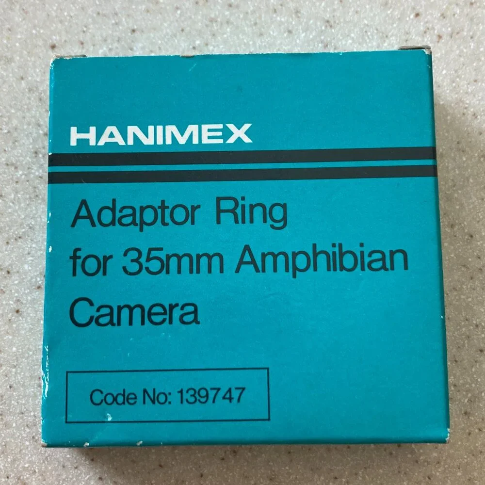 Vintage Hanimex Adapter Ring For 35mm Amphibian Camera NOS